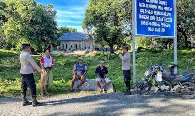 Ipda Charles :  Mewujudkan Tagline Polri Untuk Masyarakat, Personel Polsek Terus Tingkatkan  Kegiatan Kepolisian