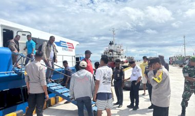Kapolsek Lobalain : Pengamanan Pada Pelabuhan Baa Untuk Memastikan Debarkasi Dan Embarkasi Berjalan Aman