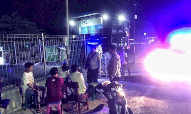 Patroli Malam Personel Polsek Lobalain, Ciptakan Kamtibmas Kondusif Selama Operasi Pekat Turangga 2025