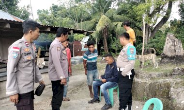 Operasi Pekat Turangga 2025, Polsek RBD Amankan Dua Puluh Liter Minuman Keras Lokal Jenis Sopi