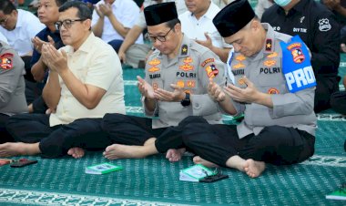 Mabes Polri Gelar Doa dan Zikir Bersama untuk Kelancaran Rangkaian Peringatan Hari Bhayangkara ke-79