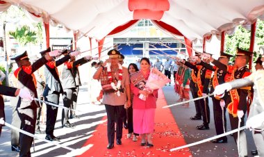 Kapolda NTT Sambut Hangat Brigjen Pol. Baskoro Tri Prabowo sebagai Wakapolda NTT yang Baru
