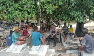 Kegiatan Bhabinkamtibmas Polsek Rote Barat Daya Untuk Jalin Kemitraan Dengan Warga Binaan