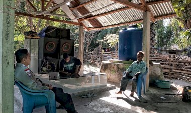 Kegiatan Preemtif Bhabinkamtibmas Polsek Rote Barat Daya Untuk Jamin Keamanan Warga Binaan