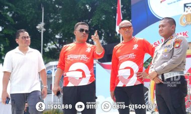 Kakorlantas Polri Tinjau Persiapan Car Free Day, Sambut Hari Bhayangkara ke-79