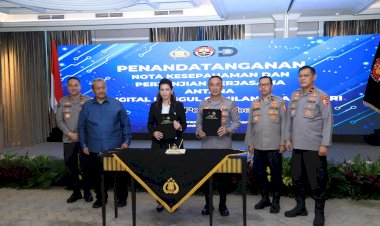 Canangkan Policetube, Polri Gandeng PT Digital Unggul Gemilang