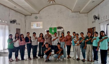Satuan Binmas Polres Rote Ndao Lakukan Edukasi Pembinaan Kamtibmas  Wujud Polisi Sahabat Anak
