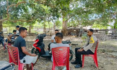 Kapolsek Rote Barat Laut : Kami Ingin Masyarakat Merasa Aman Dan Nyaman Karena Hadirnya Polri Ditengah Masyarakat