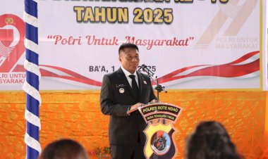 Bupati Rote Ndao : Atas nama Pemerintah Daerah Saya Menyampaikan Selamat Hari Bhayangkara Ke 79