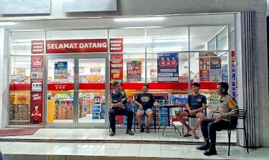 Patroli Malam Personel Polsek Lobalain Sekaligus Tingkatkan Kegiatan Preemtif Kepolisian