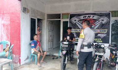 Personel Polsek Rote Barat Laut Tingkatkan Patroli Dialogis Untuk Ciptakan Kamtibmas Tetap Kondusif