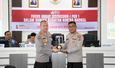 Sinergi Tangkal Radikalisme, Polri Gelar FGD di Kupang Bertema “Teroris Musuh Kita Bersama”