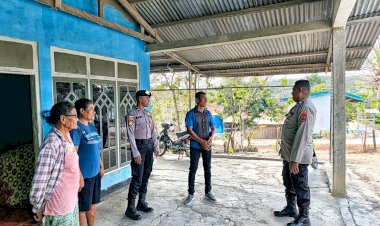 K2YD Polsek Rote Tengah Untuk Jamin Keamanan Masyarakat Dalam Beraktifitas