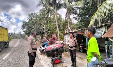 Patroli Dialogis Personel Polsek Rote Selatan Untuk Tingkatkan Kemitraan Dengan Masyarakat
