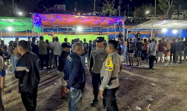 Pengamanan Ketat Jamin Keamanan Masyarakat  Selama Pameran Pembangunan dan Expo 2025 Rote Ndao