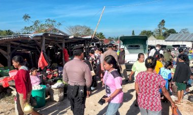Jamin Aktifitas Ekonomi Masyarakat, Polsek Rote Selatan Tingkatkan Pengamanan