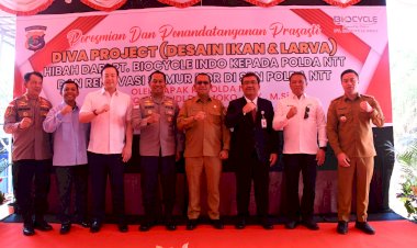 Kapolda NTT Resmikan “Diva Project” dan Renovasi Sumur Bor SPN Kupang