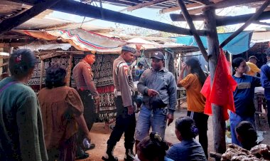 Wujudkan Rasa Aman Bagi Masyarakat, Personel Polsek Rote Selatan Lakukan Patroli Dialogis