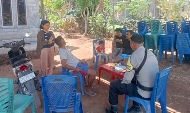 Patroli Dialogis Polsek Rote Barat Laut Upaya Cegah Gangguan Keamanan