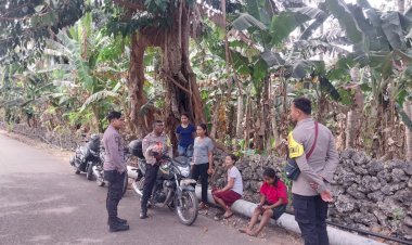 Edukasi Pembinaan Kamtibmas Polsek Rote Selatan  Bagi Masyarakat