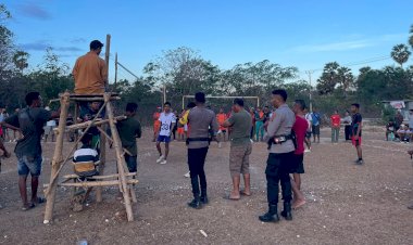 Pengamanan Kegiatan Masyarakat Oleh Personel Polsek Rote Tengah