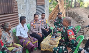 Polri Hadir untuk Rakyat: Wujudkan Sinergi dan Jiwa Nasionalisme di Perbatasan NKRI