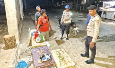Patroli Preventif  Personel Polsek Pantaibaru Untuk Jamin Keamanan Masyarakat