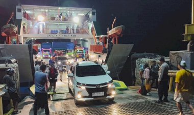 Personel Polsek Pantaibaru Tingkatkan Pengamanan Pada Pelabuhan Pantaibaru