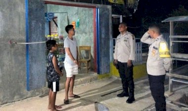 Polsek Rote Tengah Laksanakan Kegiatan K2YD Melalui Patroli Malam