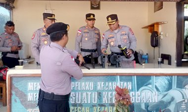 Kapolres Rote Ndao : Kita  Pastikan Keamanan  Terjamin dan  Layanan Kamtibmas Bagi Masyarakat