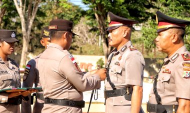 Kapolres Rote Ndao : Rotasi Pejabat Merupakan Upaya Polri Tingkatkan Profesionalisme