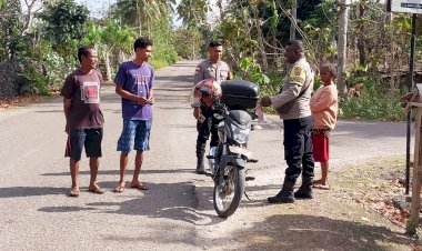 K2YD Polsek Rote Selatan Untuk Jaga Kenyamanan Warga