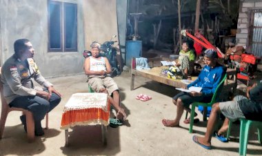 Jaga Sinergitas Dengan Warga Binaan, Bripka Sinto Malelak Sambangi Warga Binaan