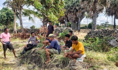 Kegiatan Preemtif Bhabinkamtibmas Polsek Lobalain Bersama Warga Binaan