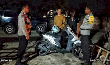 Polsek RBL Tingkatkan Patroli Malam Demi Kenyaman Masyarakat