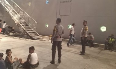 Patroli Malam Polsek Lobalain, Upaya Untuk Cegah Gangguan Kamtibmas