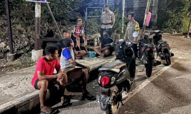 Patroli Malam Personel Polsek Lobalain, Langkah Pencegahan DFK