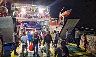 Personel Polsek Pantaibaru Tingkatkan Pengaman Jamin Keamanan Penumpang