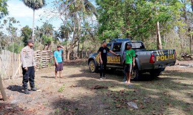 K2YD Polsek Rote Selatan Untuk Jamin Keamanan Masyarakat Rote Selatan