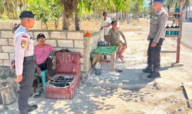 Patroli Dialogis Polsek Rote Barat  Upaya Membangun Keamanan dan Ketertiban Bersama