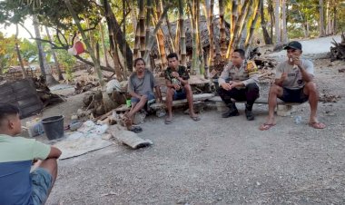 Bhabinkamtibmas Polsek RBD Gelar Kegiatan Sambang dan Patroli Dialogis