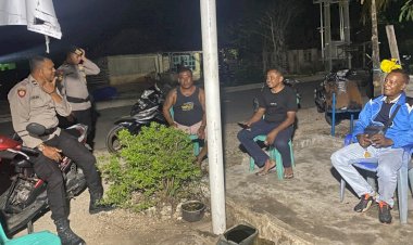 Patroli Pencegahan Premanisme Oleh Polsek Rote Tengah Demi Kenyamanan Masyarakat
