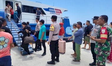 Kapolsek Lobalain : Sinergitas Pengamanan Pada Pelabuhan Baa Untuk Dukung Perekonomian dan Pariwisata Daerah