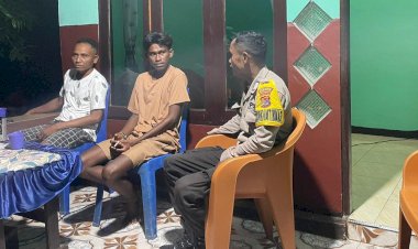 Patroli Dialogis dan Sambang Bhabinkamtibmas Polsek RBL Upaya Untuk Jaga Kamtibmas Kondusif