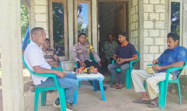 Kegiatan Preemtif Bhabinkamtibmas Polsek RBL Tingkatkan Kepedulian Warga Jaga Keamanan