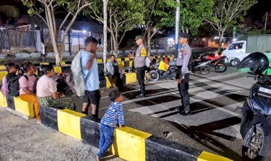 Patroli Preventif Polsek Pantaibaru, Upaya Tekan Potensi Gangguan Kamtibmas
