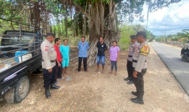 Polsek Rote Tengah Gelar Patroli Preventif Potensi Premanisme, Wujud Polri Untuk Masyarakat