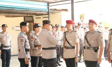 Kapolres Rote Ndao : Rotasi Kepemimpinan Merupakan Upaya Polri Untuk Terus Memberikan Pelayanan Terbaik Bagi Masyarakat
