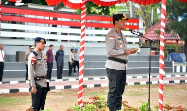 Wakapolda NTT Pimpin Apel Kesiapan Tanggap Darurat Bencana Hidrometeorologi