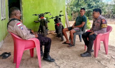 Kegiatan Patroli Dialogis Polsek Rote Selatan, Sarana Edukasi Pembinaan Kamtibmas Bagi Warga